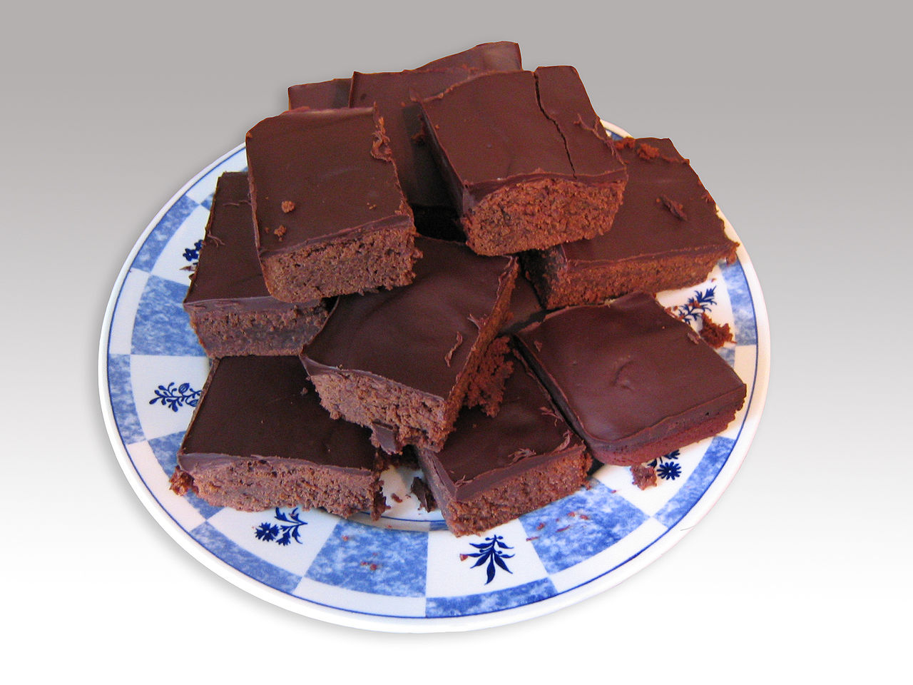 Fudgy chocolate brownies