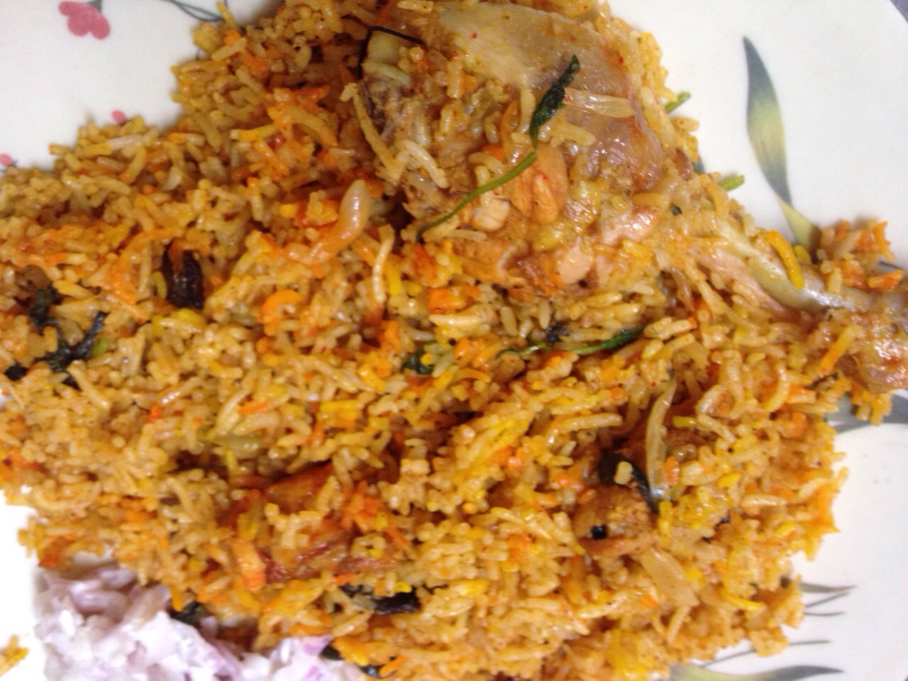 Chicken biryani
